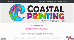 Desktop Screenshot of coastalprinting.net