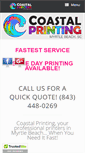 Mobile Screenshot of coastalprinting.net